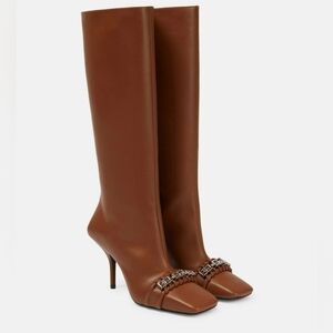 Givenchy Brown Leather Boots